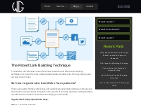 The Patent Link Building Technique