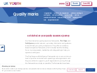 Quality marks - UK Youth