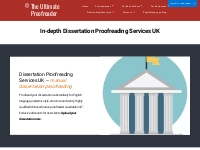 Proofreading Services UK I Excellent Dissertation Proofreading