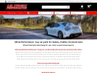 Ultrex Performance - buy car parts for Subaru, Holden, Ford and more