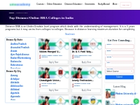 Top Distance BBA Colleges in India 2024 | Admissions, Fees
