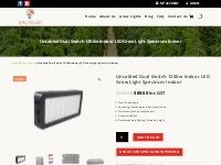 Uncabled 1200W Dual Switch: The Indoor Grow Light Revolution