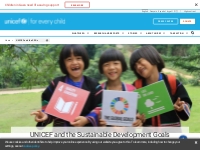 UNICEF and the Sustainable Development Goals | UNICEF