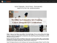 Software Testing Training Institute Vadodara | QA Training Near Me