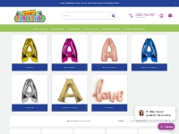 Alphabet Foil Balloons | Buy Foil Alphabet Balloons Online | Unique Pa