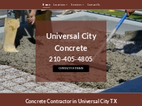      Concrete Company in Universal City, TX | Concrete Contractor