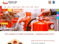Fire Hydrant Systems in Chennai | Universal Fire Safety