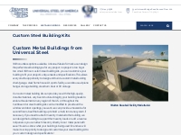 Innovative Metal Structure Kits and Custom Building Designs