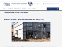 Waste Management Recycling Steel Buildings | Universal Steel