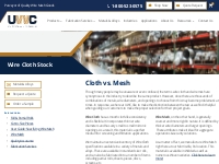 Wire Cloth   Mesh Stock - Comprehensive Inventory - Universal Wire Clo