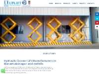 Hydraulic Scissor lift manufacturers in Maraimalainagar, Mahindra Worl