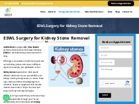 ESWL Surgery for Kidney Stone Removal at Urolife Clinic - Pune