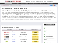 Best Horse Betting Sites And Racebooks For USA Players