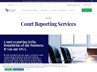 Court Reporting   Deposition Services