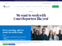 We want to work with Court Reporters like you! - U.S. Legal Support