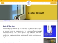 Code of Conduct   UWDMA India