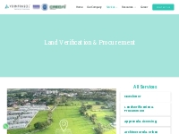 Land Survey and Procurement Services, Land Related Approvals Delhi Noi