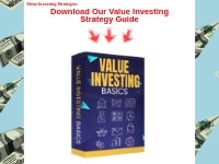 Value Investing Strategies - Value Investing Options