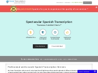 Spanish Transcription Services | Accurate Spanish to English Transcrip