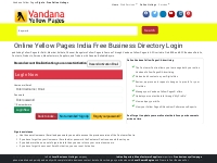 Online Yellow Pages India Free Business Directory Listings|Members Log