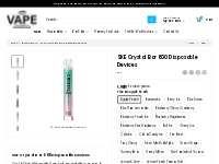 SKE Crystal Bar 600 Disposable Devices