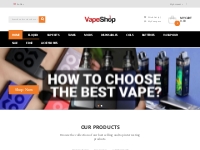 Best Vape Shop To Buy ELIQUID/VAPE KITS/TANKS/MODS/COILS Online