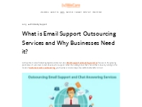 Outsource Email and Chat Support for Customer Satisfaction | vcaretec