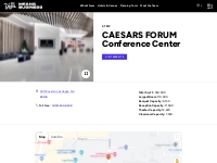 CAESARS FORUM Conference Center | Las Vegas, NV