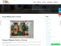 Designer Wallpaper Dealers in Chennai