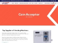 Multi Coin Acceptor Selector for Mechanism Vending Machine
