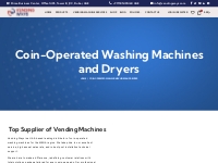 Coin-Operated Washing Machines and Dryers | Coin Box - Vending Ways