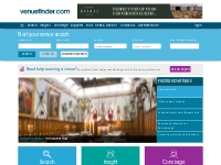   	Venuefinder: Free search for UK & international venues