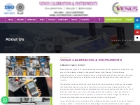 About Us - Venus Calibration   Instruments