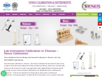 Lab Instrument Calibration in Chennai | Venus Calibration