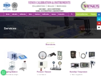Services - Venus Calibration   Instruments