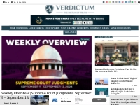 Find Indian Legal News on Verdictum