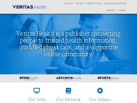 Veritas Health is a publisher connecting people to trusted health info