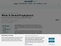 Dental Prophylaxis: What s Involved, Effectiveness
