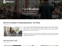Vialogue Media - Drive Customer Communications via Voice