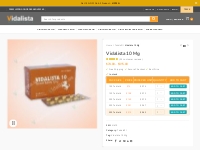 Buy Vidalista 10 Mg Tablets Online | Just $1.50/Pill