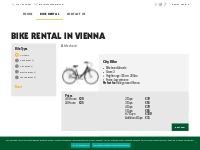 Bike Rental in Vienna - Vienna Explorer
