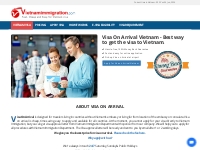 Vietnamimmigration.com official website | e-visa   Visa On Arrival for