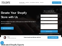 Hire Dedicated Shopify eCommerce Store Developers at Viha Digital Comm