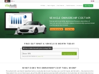 Ownership Cost Tool - VinAudit Canada Official Site