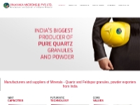 Quartz suppliers and Quartz Manufacturers in India