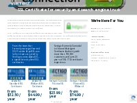 SSL Certificates - cheap   easy from VIRTBIZ Internet Services