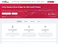 Virto Kanban Board App for Microsoft Teams: Get Free Trial