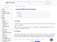 Install CWP from Virtualizor   Virtualizor