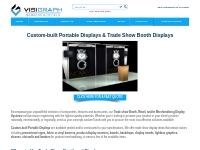  Custom-built Portable Displays | Visigraph Trade Show Displays   Boot