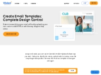 Create Your Own Templates | Vision6 | Custom HTML Templates